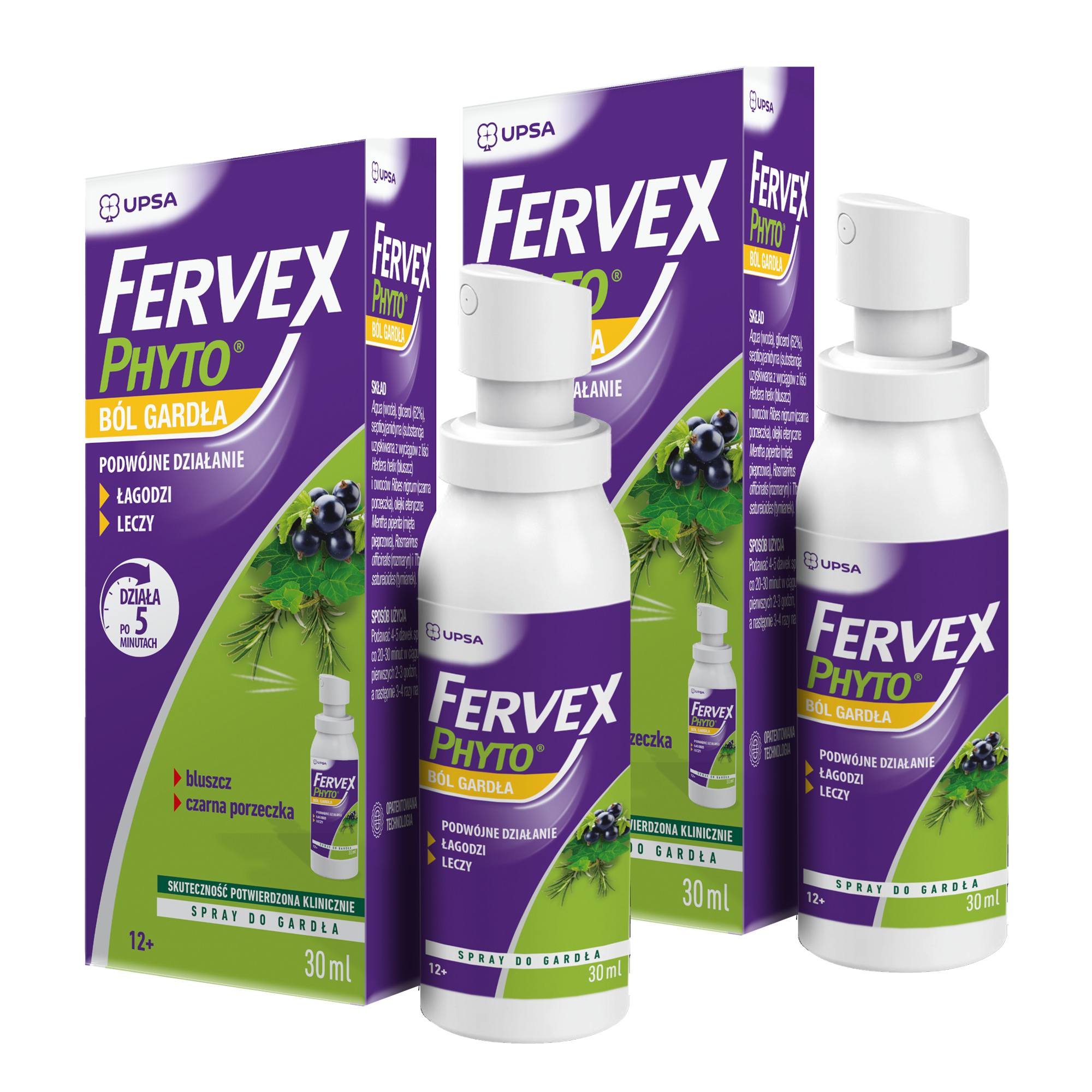 Fervex Phyto spray do gardła, 30 ml